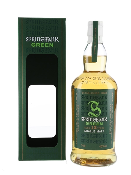 Springbank 12 Year Old Green Bottled 2014 70cl / 46%