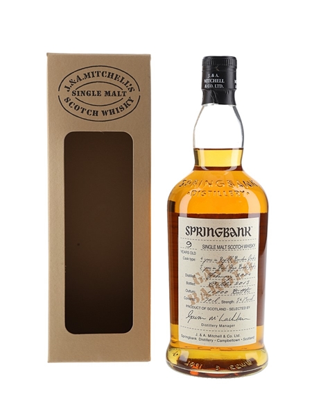 Springbank 2004 9 Year Old Bottled 2013 70cl / 54.7%