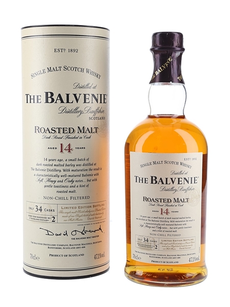 Balvenie 14 Year Old Roasted Malt  70cl / 47.1%