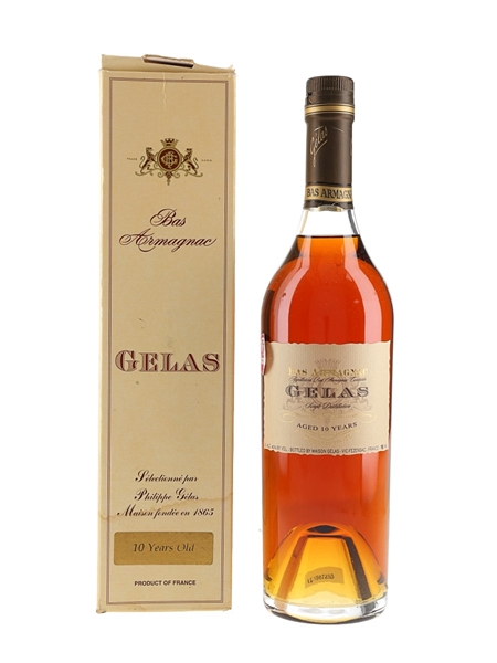 Gelas 10 Year Old Bas Armagnac  70cl / 40%