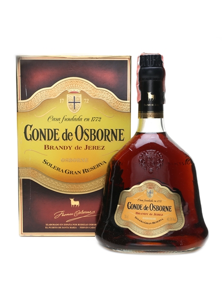 Conde De Osborne Brandy Solera Gran Reserva 70cl / 40.5%