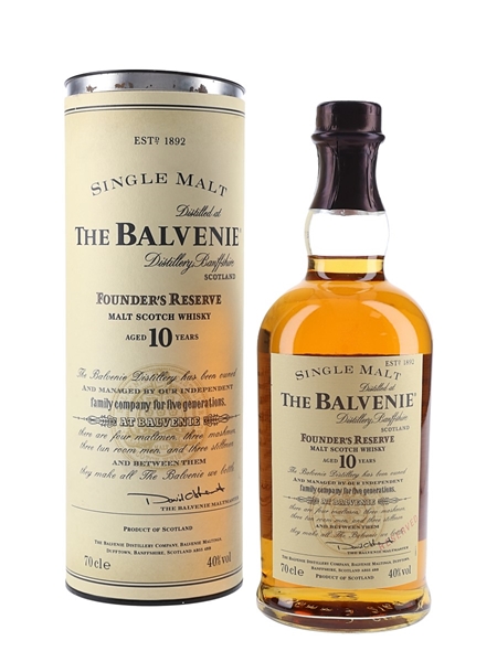 Balvenie 10 Year Old Founder's Reserve 70cl / 40%