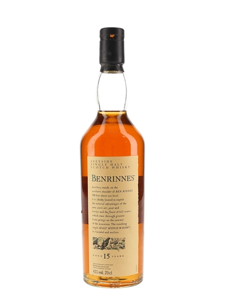 Benrinnes 15 Year Old Flora & Fauna 70cl / 43%