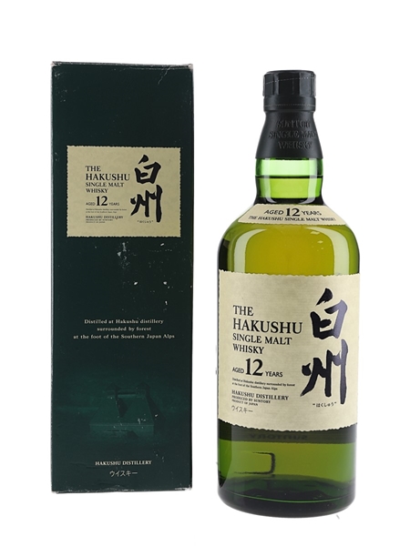 Hakushu 12 Year Old  70cl / 43%