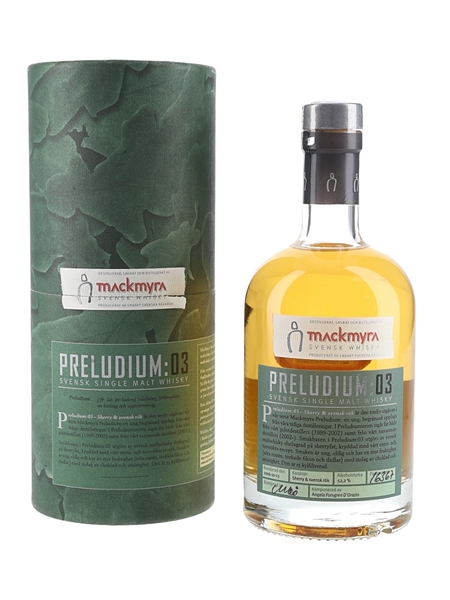 Mackmyra Preludium 03 Bottled 2006 50cl / 52.2%