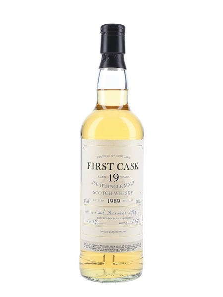 Bruichladdich 1989 19 Year Old First Cask 70cl / 46%