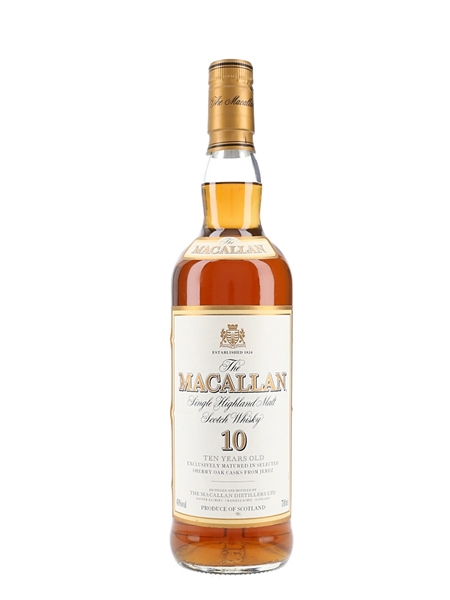 Macallan 10 Year Old Bottled 2000s 70cl / 40%