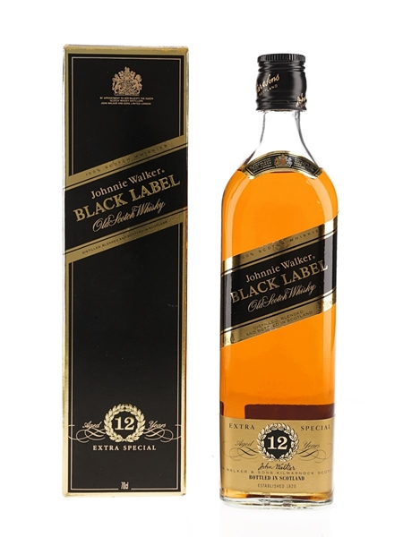 Johnnie Walker Black Label 12 Year Old Bottled 1990s 70cl / 40%