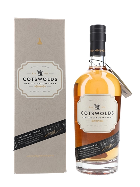 Cotswolds Single Malt Odyssey Barley Batch 04-2017 70cl / 46%