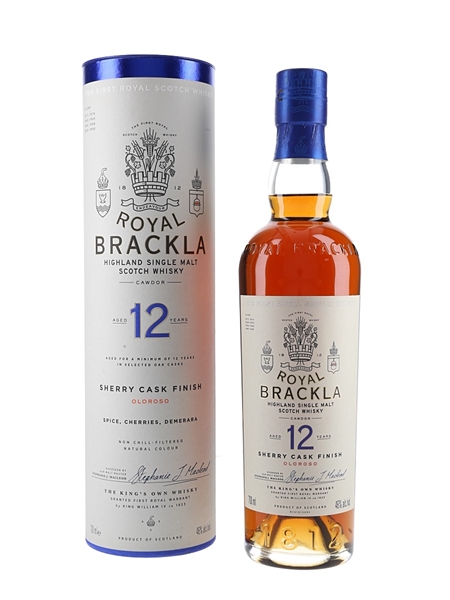 Royal Brackla 12 Year Old Oloroso Sherry Cask Finish 70cl / 40%