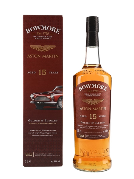 Bowmore 15 Year Old Aston Martin 100cl / 43%