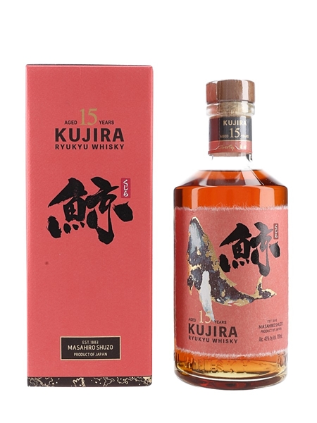 Kujira Ryukyu 15 Year Old Single Grain Japanese Whisky 70cl / 43%