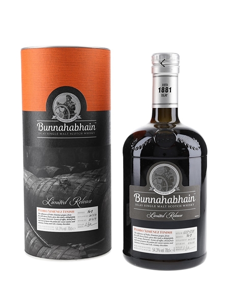 Bunnahabhain 2003 Pedro Ximenez Finish Bottled 2017 - Limited Release 70cl / 54.3%
