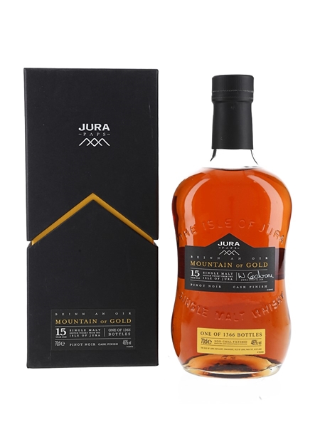 Jura Paps 15 Year Old - Mountain Of Gold  70cl / 46%