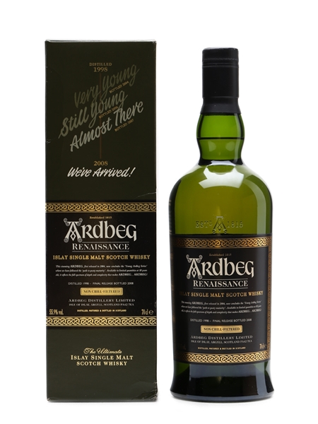 Ardbeg Renaissance Bottled 2008 70cl / 55.9%