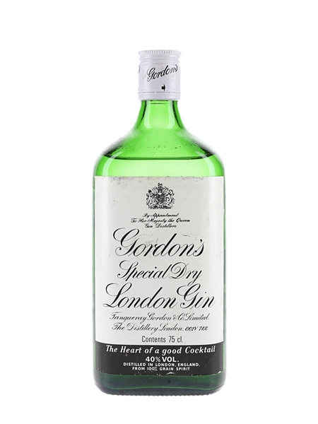 Gordon's Special Dry London Gin Bottled 1980s 75cl / 40%
