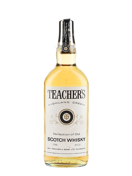 Teacher's Highland Cream Bottled 1970s 75.7cl / 40%