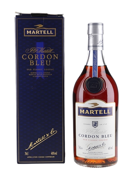Martell Cordon Bleu Bottled 1990s 70cl / 40%