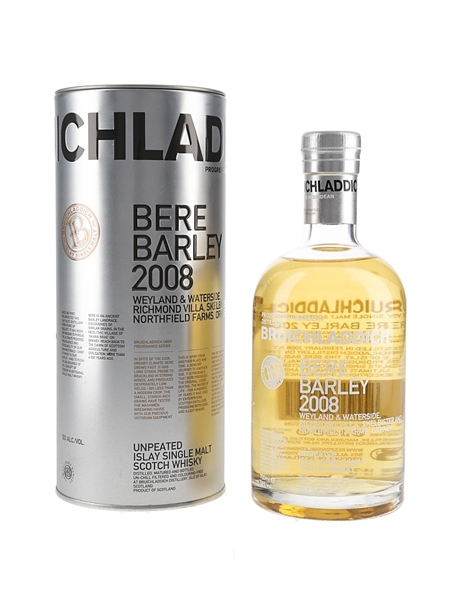 Bruichladdich 2008 6 Year Old Bere Barley Bottled 2014 - Travel Retail 70cl / 50%