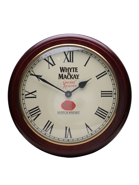 Whyte & Mackay Clock  33cm