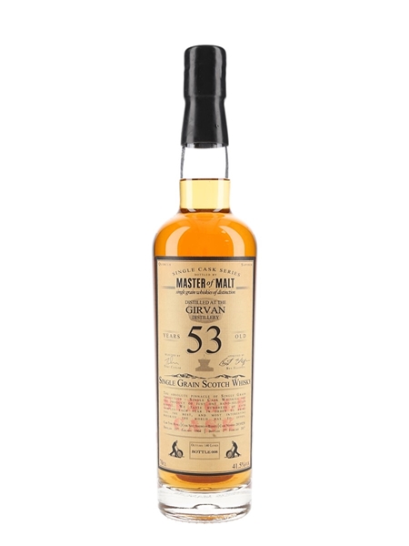 Girvan 1964 53 Year Old Bottled 2017 - The Master Of Malt 70cl / 41.5%