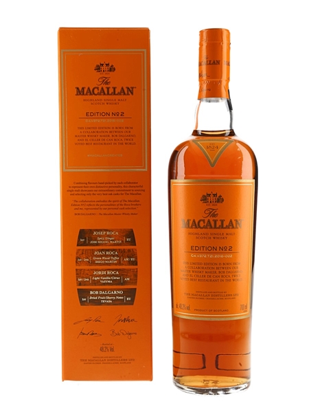 Macallan Edition No.2  70cl / 48.2%