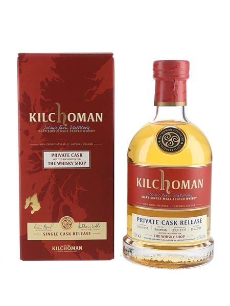 Kilchoman 2007 Private Cask Release Bottled 2018 - The Whisky Shop 70cl / 56.5%