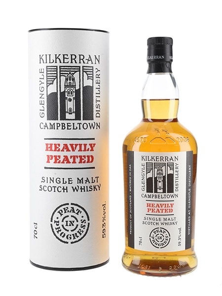 Kilkerran Heavily Peated Bottled 2019 - Batch No.1 70cl / 59.3%