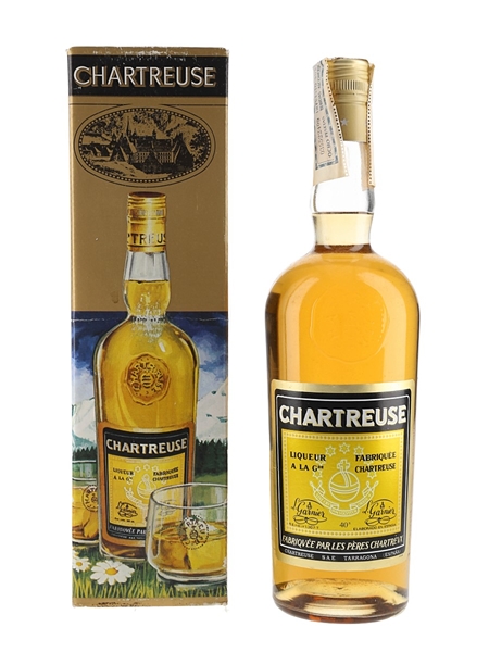 Chartreuse Yellow Bottled 1975-1982 - Tarragona 70cl / 40%