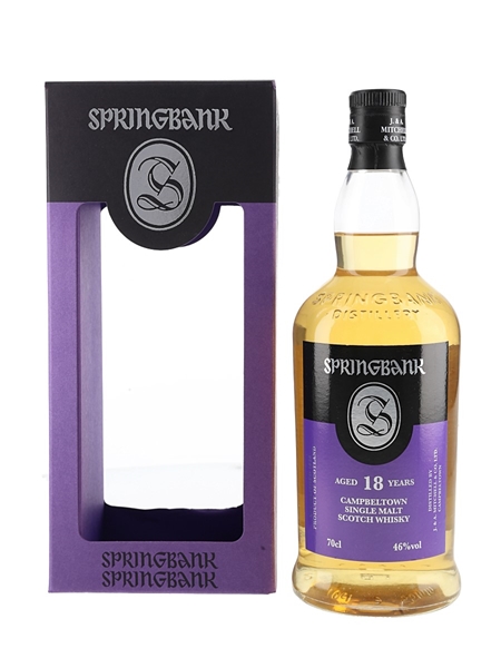 Springbank 18 Year Old Bottled 2018 70cl / 46%