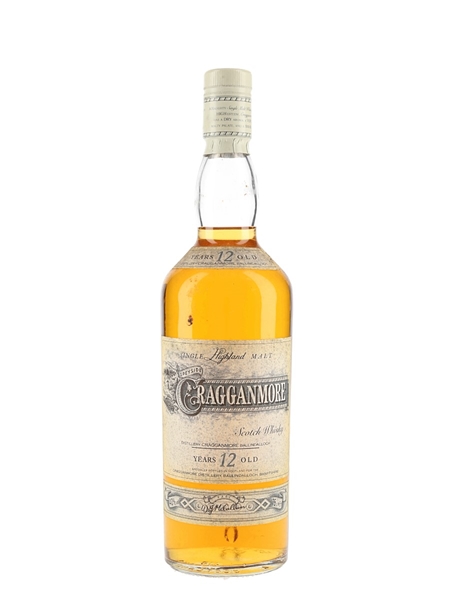 Cragganmore 12 Year Old Bottled 1980s 75cl / 40%