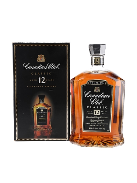 ウイスキー Canadian Club Classic AGED 12 YEARS Classic 12 Year Old Canadian Whisky | Canadian Club