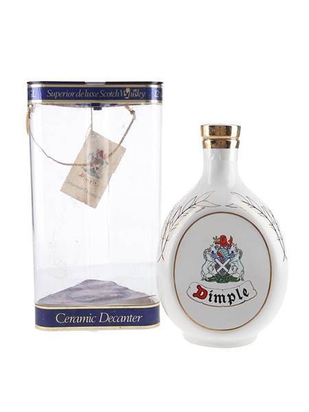 Dimple 12 Year Old Finalists Souvenir Decanter Mexico 1986 World Cup 75cl / 43%