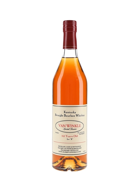 Van Winkle 12 Year Old Lot 'B'  75cl / 45.2%