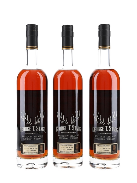 George T Stagg 2023 Release Buffalo Trace Antique Collection 3 x 75cl / 67.5%