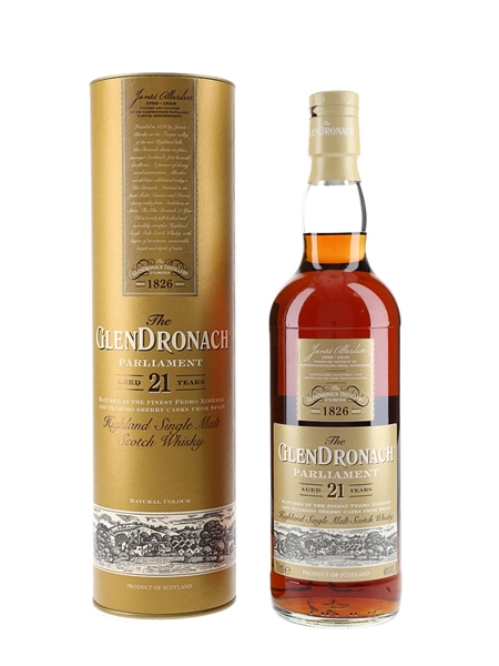 Glendronach 21 Year Old Parliament Bottled 2021 70cl / 48%