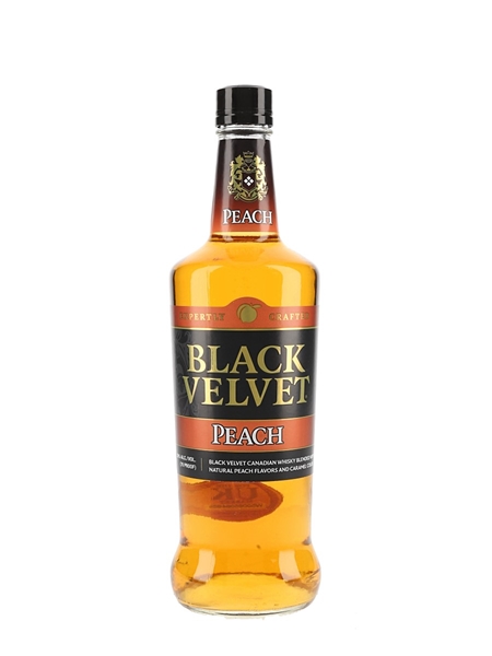 Black Velvet Canadian Peach Whisky  75cl / 38%