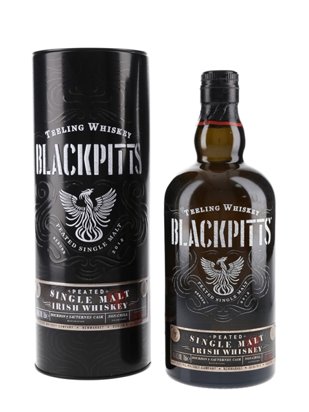 Teeling Whisky Blackpitts Peated Single Malt Irish Whiskey 70cl / 46%