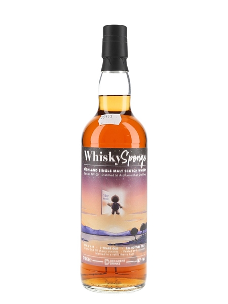 Ardnamurchan 2014 7 Year Old Whisky Sponge Edition No.100 Decadent Drinks 70cl / 57.1%