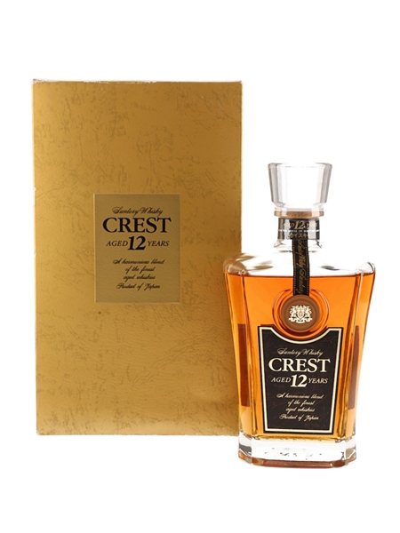 Suntory Crest 12 Year Old Bottled 1990s 70cl / 43%