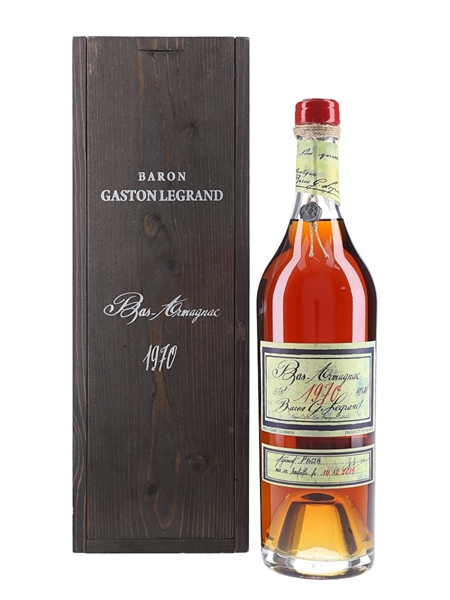 人気ブランドの 201153 Lot - 1970 Legrand Gaston Baron - Armagnac Buy/Sell ブランデー
