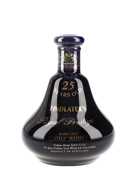 Findlater's 25 Year Old Royal Prestige Wade Porcelain Decanter 70cl / 43%