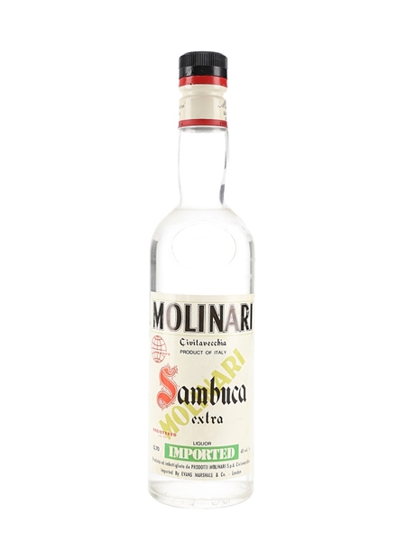Molinari Sambuca Bottled 1980s 70cl / 40%