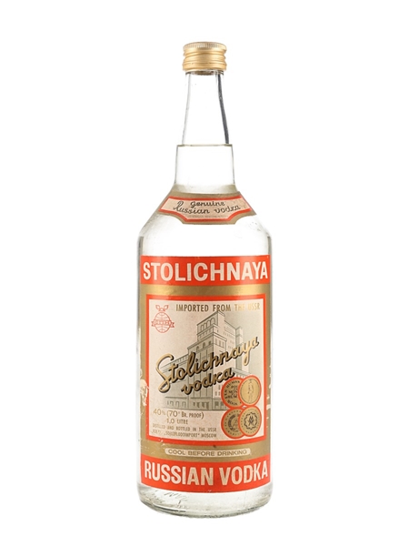 Stolichnaya Bottled 1970s 100cl / 40%