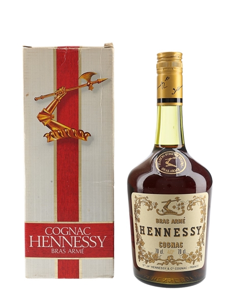 Hennessy Bras Arme Bottled 1970s 70cl / 40%