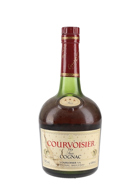 Courvoisier 3 Star Luxe Bottled 1980s 68cl / 40%
