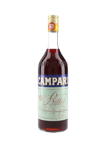 Campari Bitter Bottled 1980s-1990s 92cl