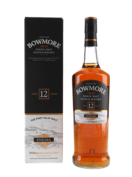 Bowmore 12 Year Old Enigma Travel Retail 100cl / 40%