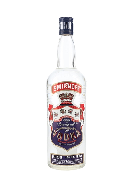 Smirnoff Purple Label Bottled 1970s 75.7cl / 50%