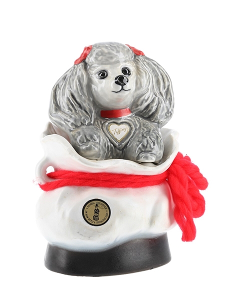 Beam 100 Months Tiffiny Poodle Decanter 1973  75cl / 40%